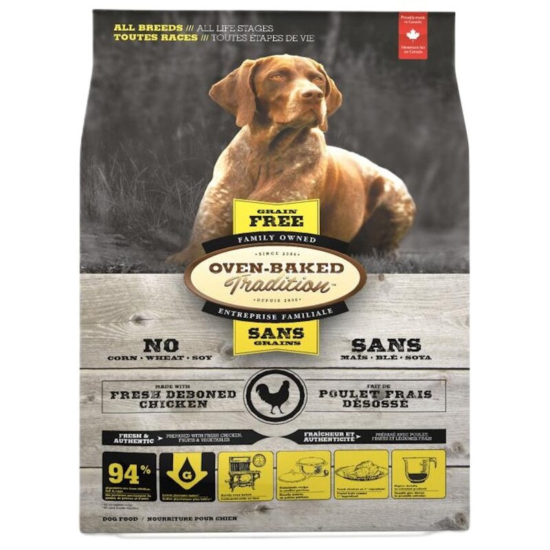 Karma dla psa OBT Dog Food Grain Free Chicken Kurczak 11.34 kg