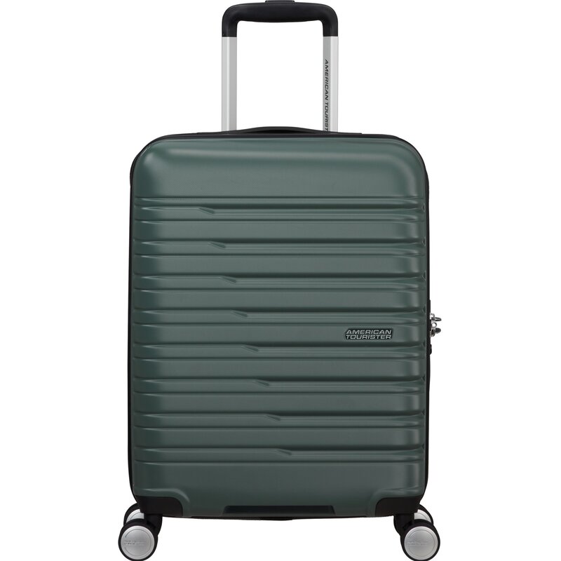 Walizka AMERICAN TOURISTER Flashline 55 cm Ciemnozielony