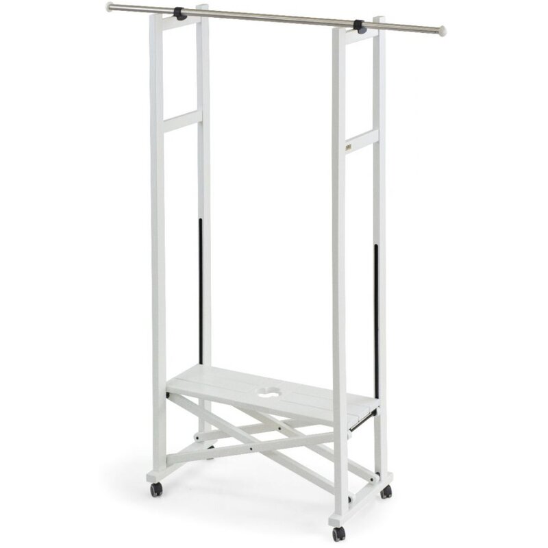Stojak na ubrania ARREDAMENTI Elios 37 x 78 cm Biały