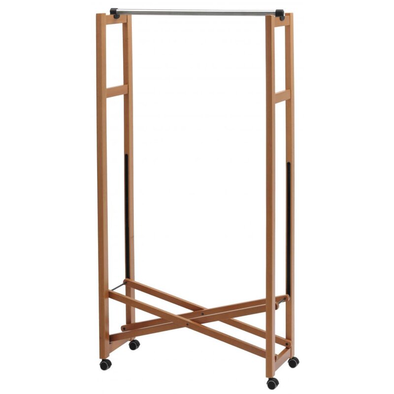 Stojak na ubrania ARREDAMENTI Giulius 78 x 31 cm Brązowy