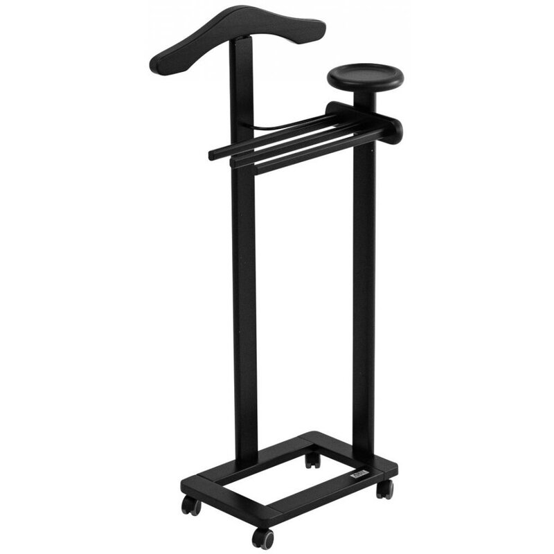 Stojak na ubrania ARREDAMENTI Antimo 44 x 35 cm Czarny