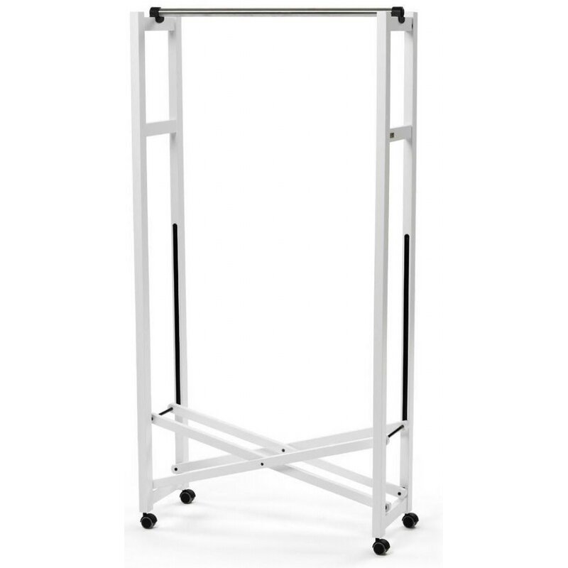 Stojak na ubrania ARREDAMENTI Giulius 78 x 31 cm Biały