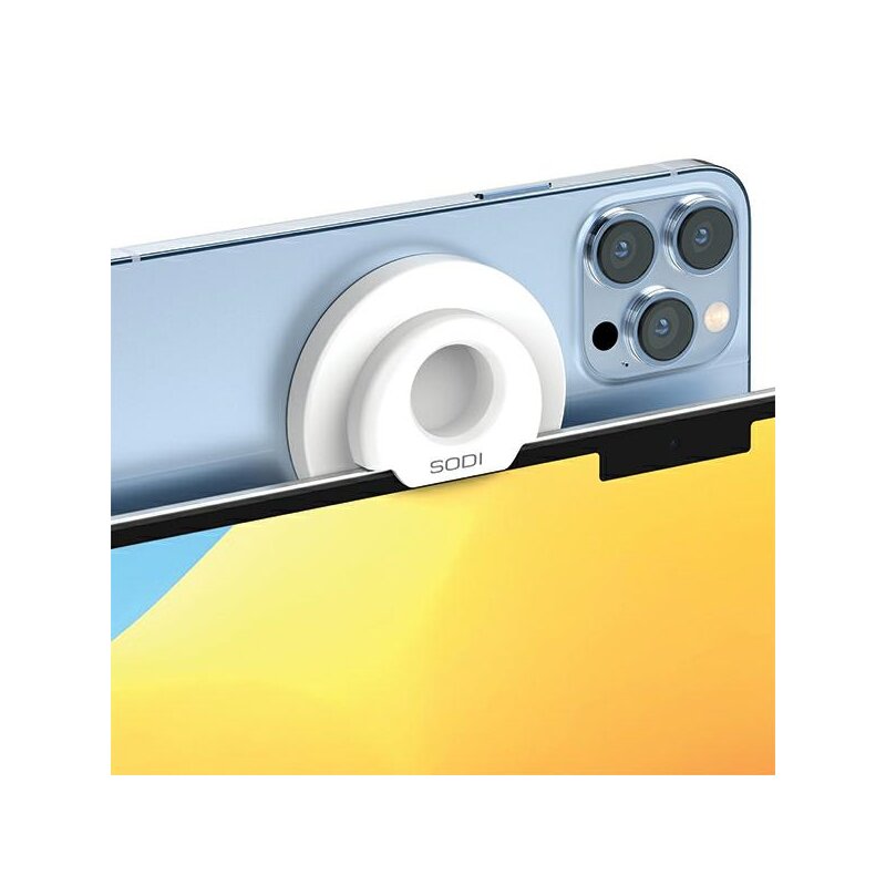 Uchwyt na telefon do laptopa SODI BM-300 Biały