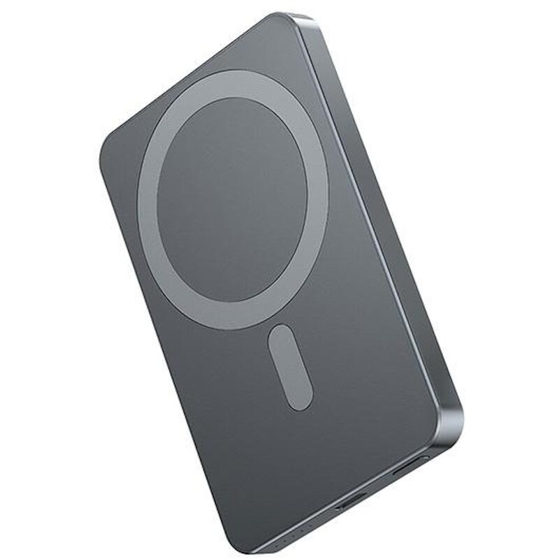AWEI Powerbank indukcyjny MagSafe 5000mAh P112K Szary