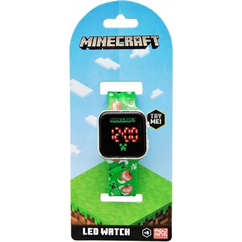 Zabawka zegarek KIDS EUROSWAN Minecraft MIN4129