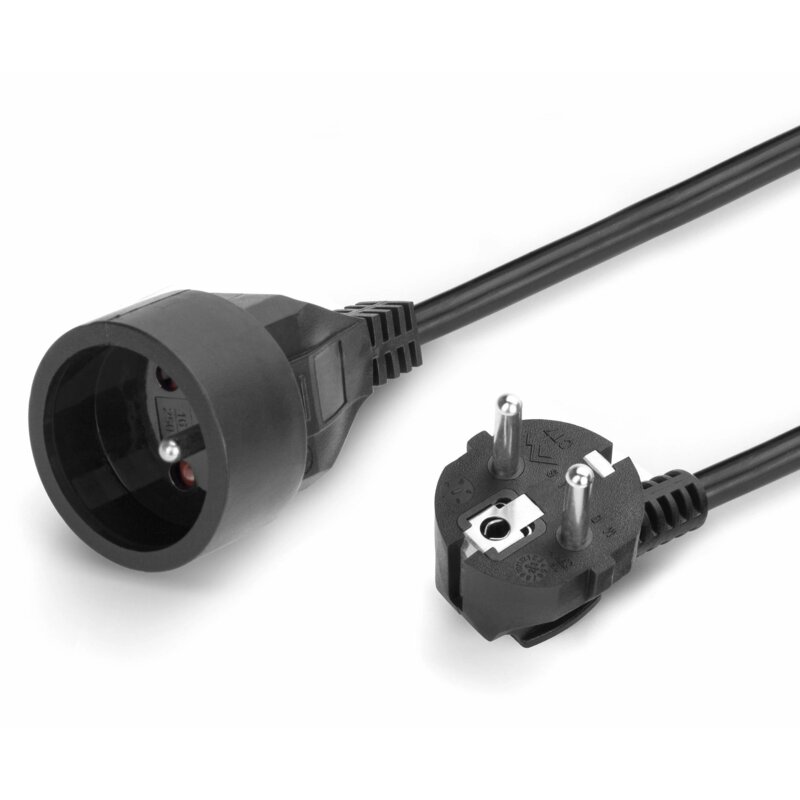 Przedłużacz MONTIS MT117B-20 20 m Czarny