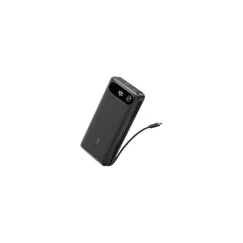Anker A1383H11 20000mAh 87W z wbudowanym kablem USB-C Czarny