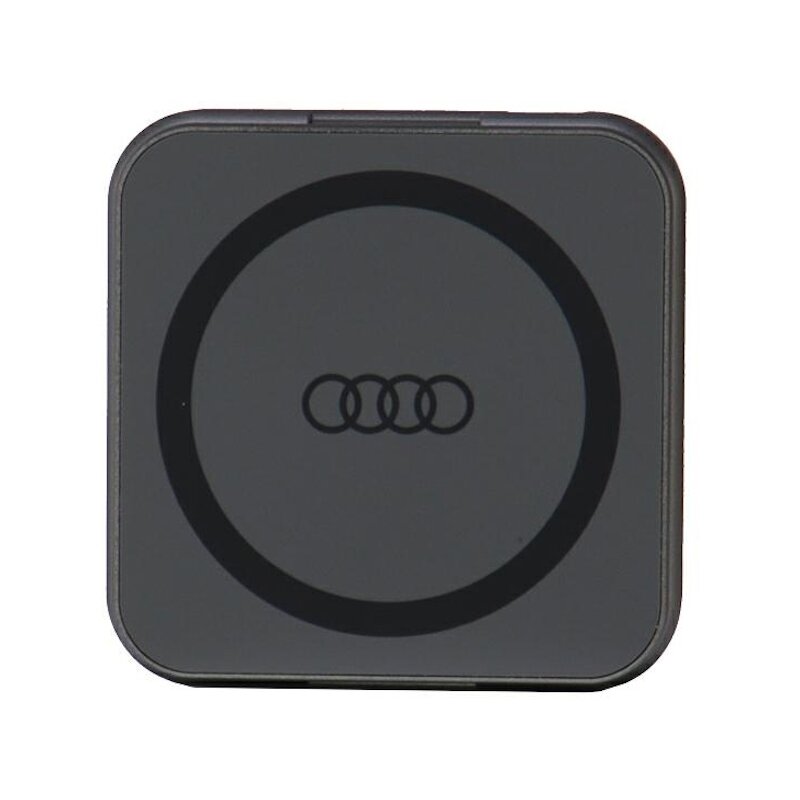 Ładowarka indukcyjna AUDI Big Logo 3w1 15W Szary MagSafe