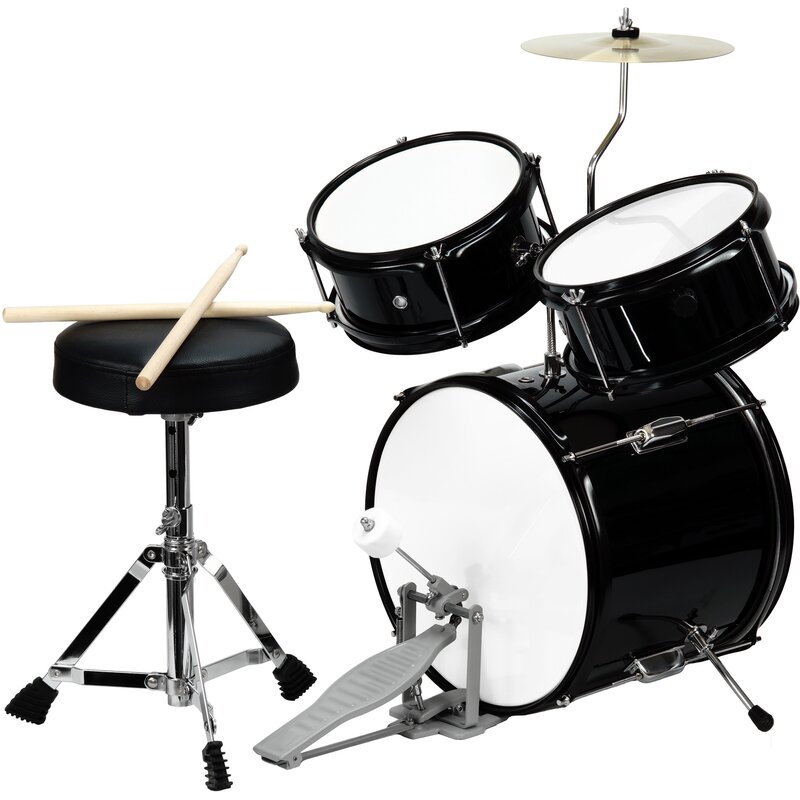 Perkusja MUSICMATE Junior MM-DRM200 MusicalEnergy Czarno-biały