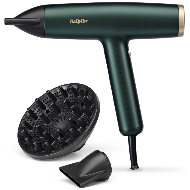 BaByliss Air Power Pro D6555DE Dyfuzor Zimny nawiew 1700W 3 prędkości 4 temperatury