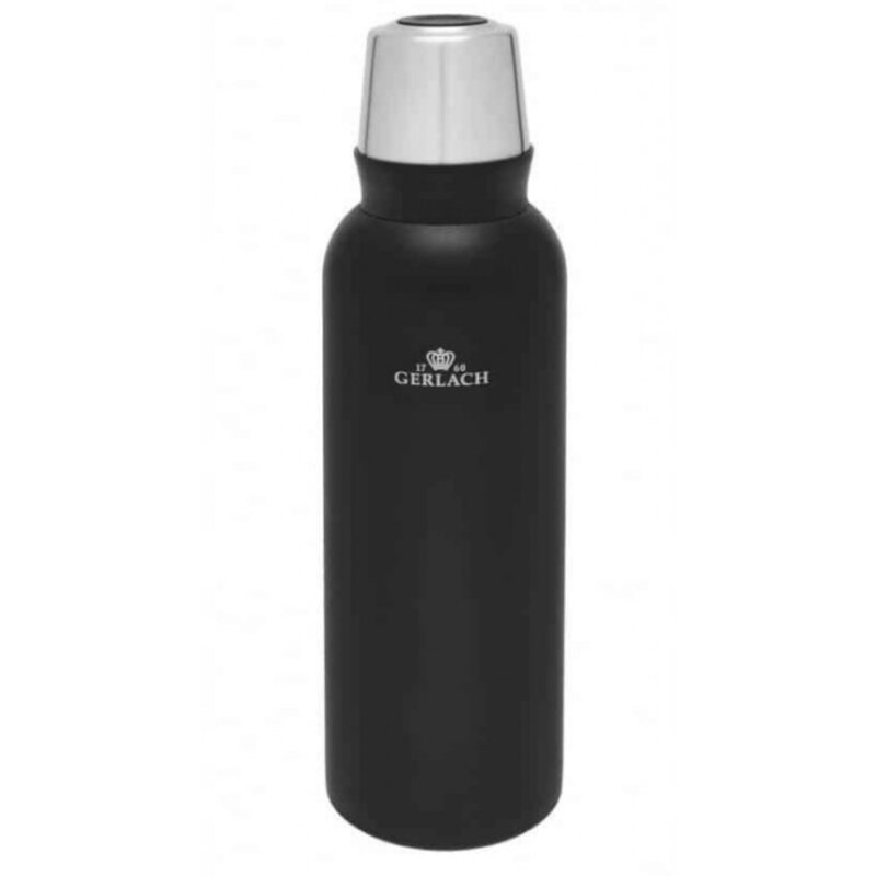 Termos GERLACH Assist Czarny 1000 ml