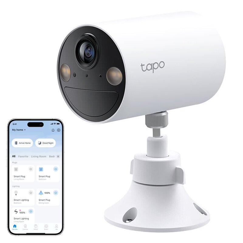 TP-Link Tapo C410 Wewnętrzna/zewnętrzna, bezprzewodowa kamera Smart
