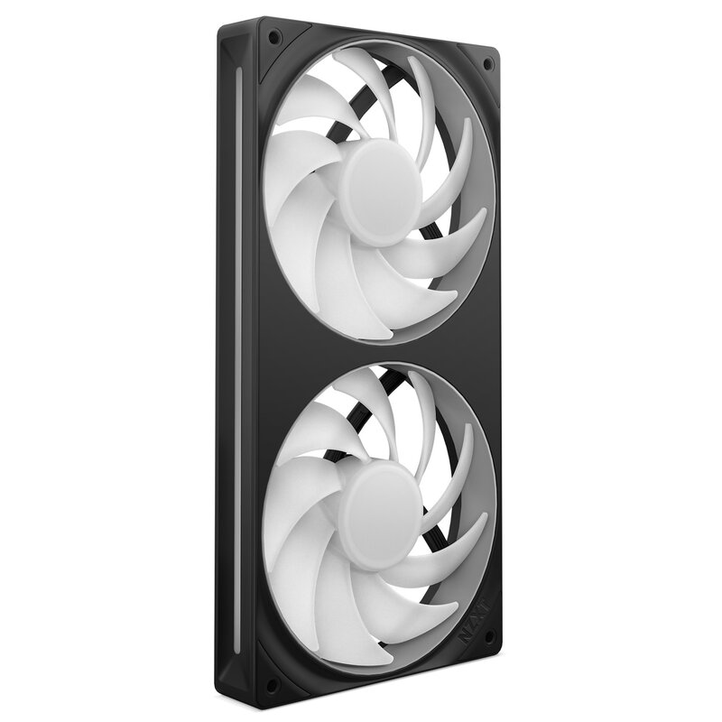NZXT F240 RGB Core 120mm 2szt. Czarny