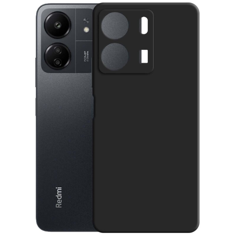 Etui 3MK Silicone Case do Xiaomi Redmi 13C/Poco C65 Czarny