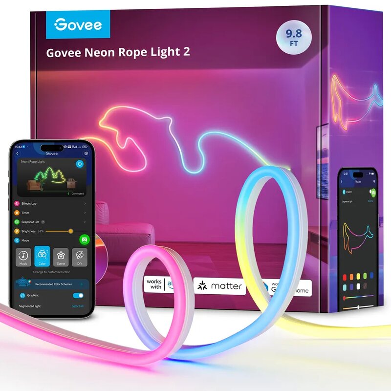 Taśma LED GOVEE Neon Lights 2 (H61D3) 3 m