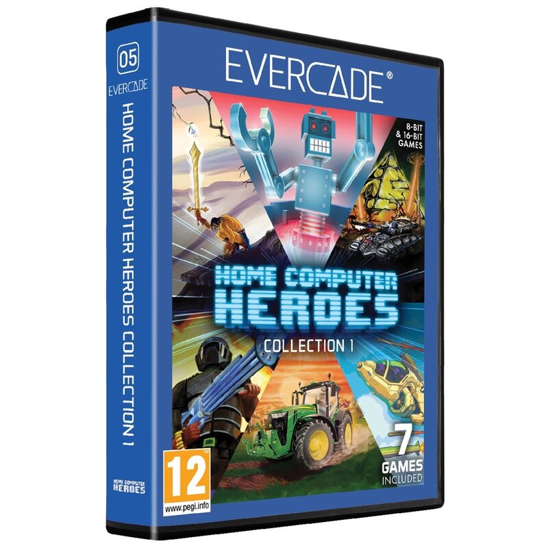 Zestaw gier EVERCADE Home Computer Heroes Collection Kolekcja 1