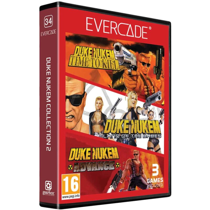 Zestaw gier EVERCADE Duke Nukem Kolekcja 2
