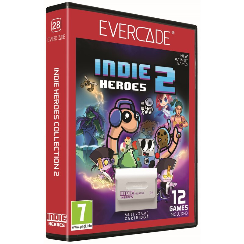 Zestaw gier EVERCADE Indie Heroes 2