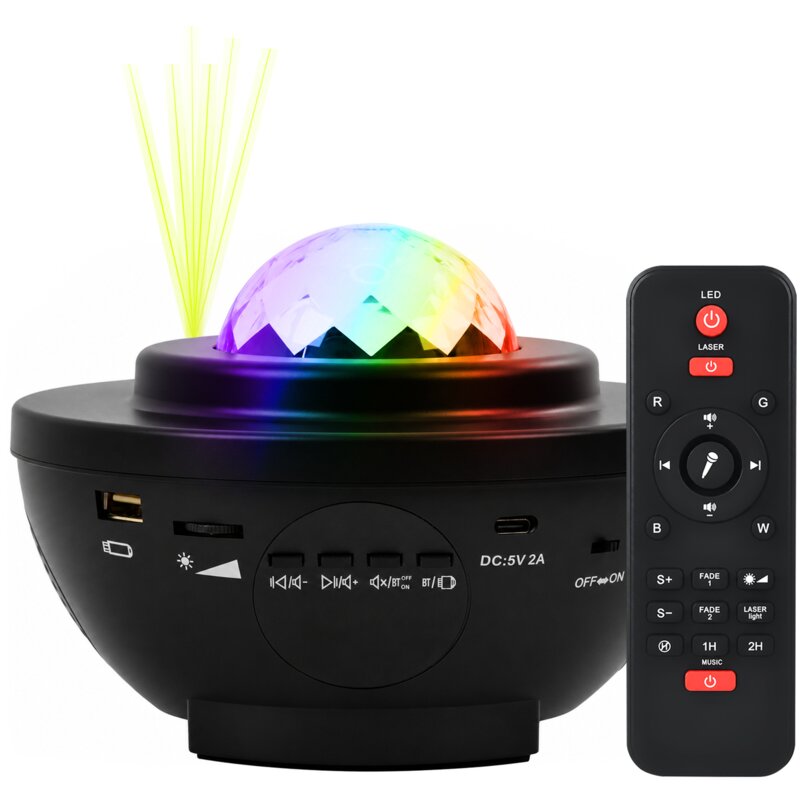 Musicmate MM-SL100-B CometGlow Czarny