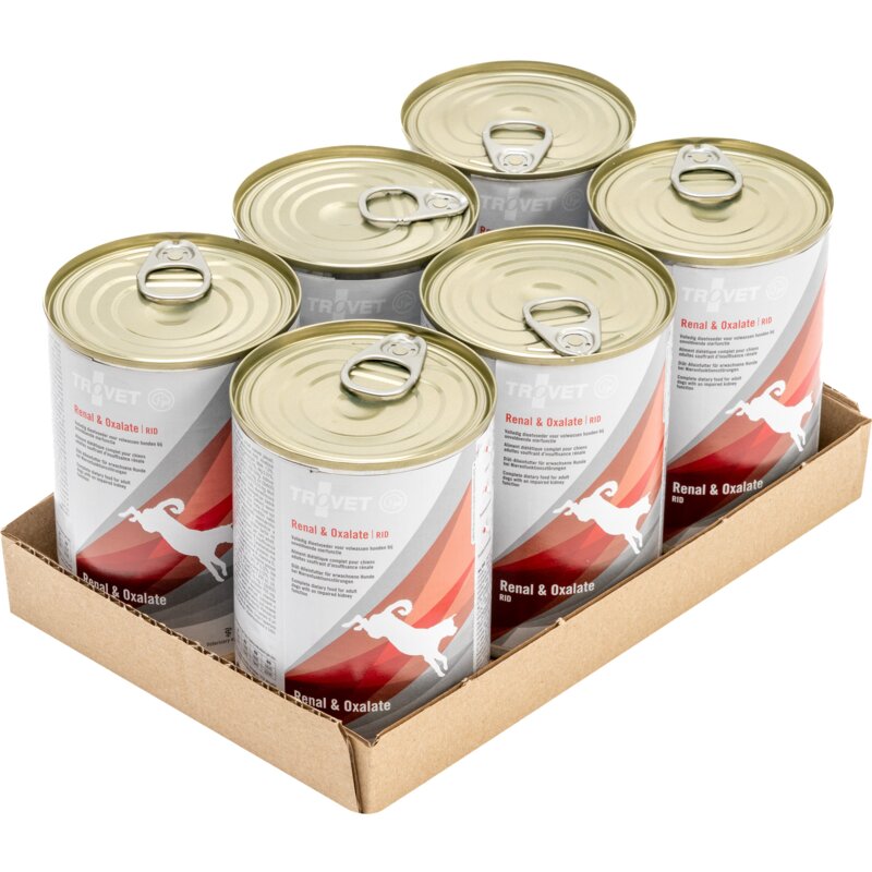 Karma dla psa TROVET Renal and Oxalate Kurczak 6 x 400 g