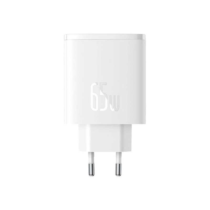 Ładowarka sieciowa BASEUS Cube Pro GaN 65W Biały ładowarka sieciowa USB USB-C