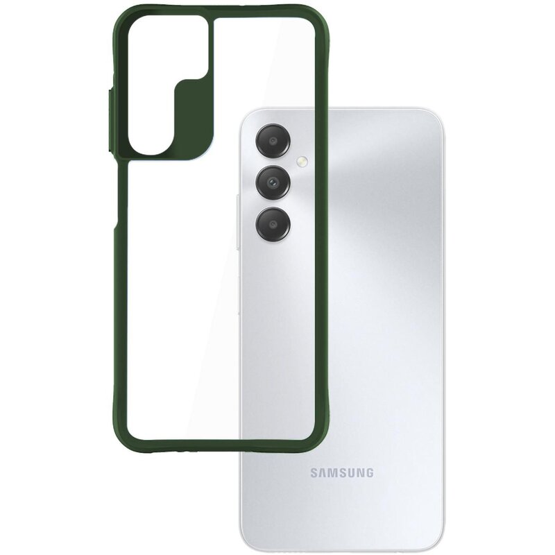 Etui 3MK Satin Armor Case+ do Samsung Galaxy A15 5G Przezroczysto-zielony