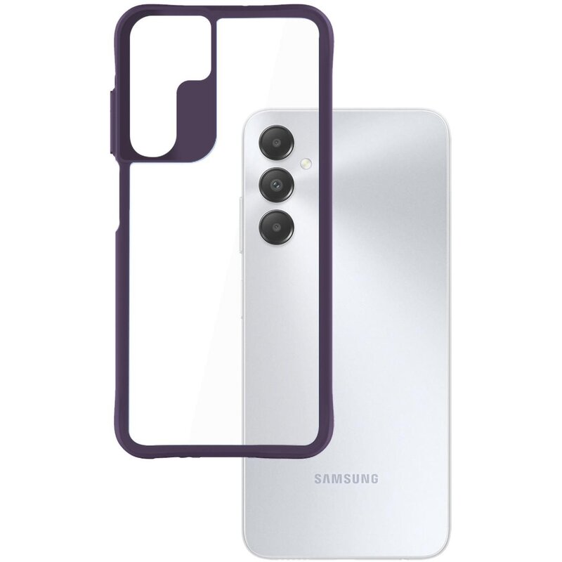 Etui 3MK Satin Armor Case+ do Samsung Galaxy A15 5G Przezroczysto-fioletowy