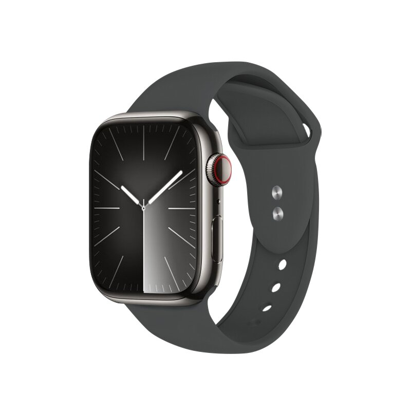 Pasek CRONG Liquid do Apple Watch do koperty 44/45/46/49mm Grafitowy