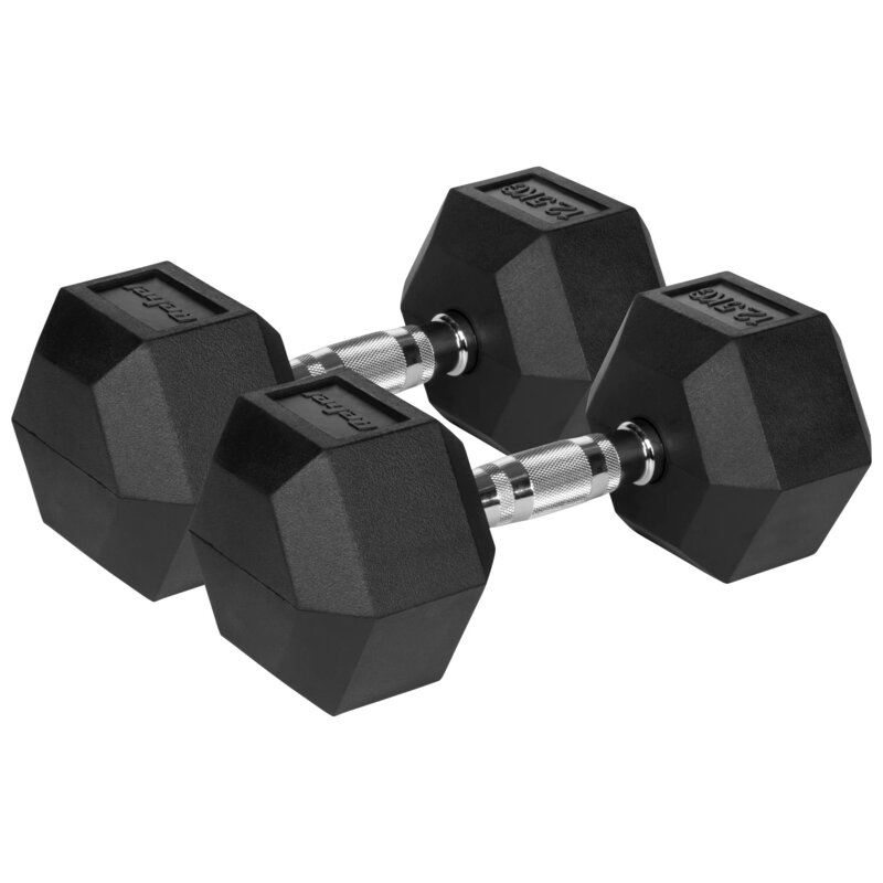 Zestaw hantli REBEL ACTIVE RBA-2325-12.5 ( 2 x 12.5 kg)