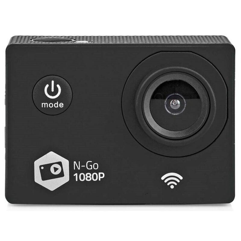 Kamera sportowa NEDIS ACAM21BK FHD 1080P do 30 fps,wyswietlacz 2”,WiFi, sensor 12MPx, wodoszczelność do 30m