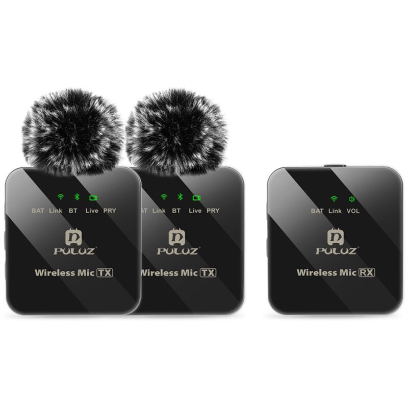 System bezprzewodowy PULUZ PU3154B 2 TX + 1 RX