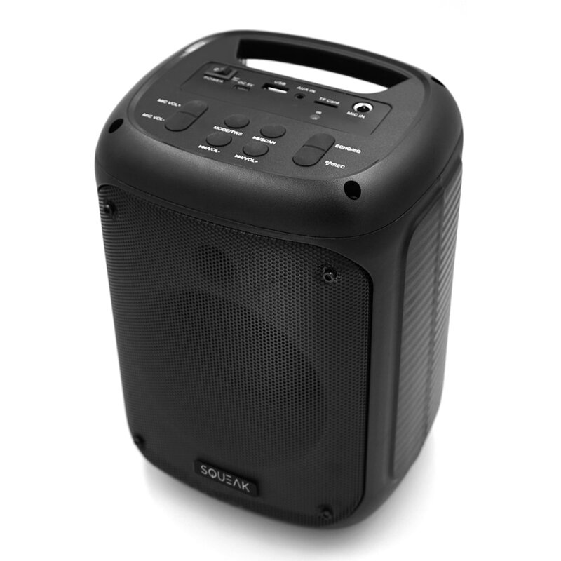 Głośnik mobilny SQUEAK Beatflow Radio FM Czarny