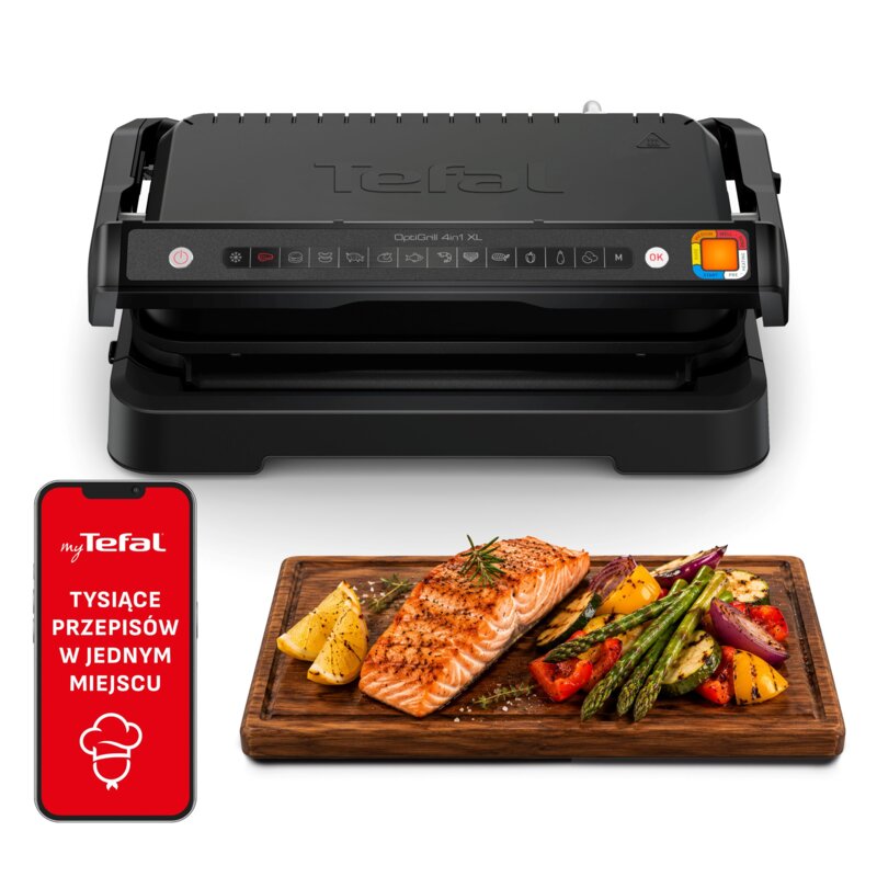 Grill elektryczny TEFAL Optigrill 4w1 XL GC7848