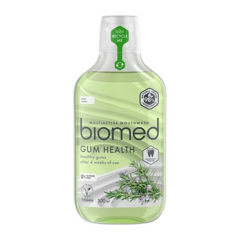 Płyn do płukania jamy ustnej SPLAT Biomed Gum Health Rozmaryn 500 ml