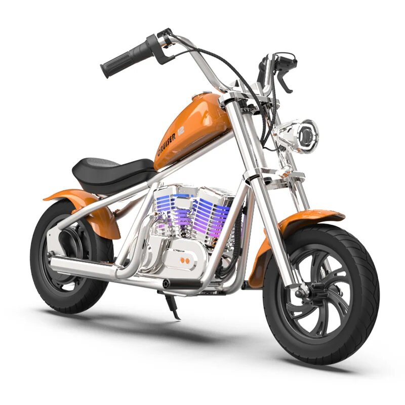 Motorek elektryczny HYPER GOGO Cruiser 12 Plus z aplikacją Pomarańczowy