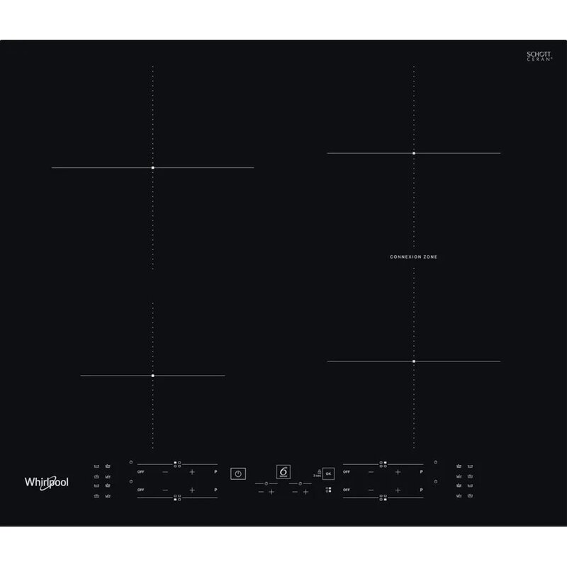 Płyta indukcyjna WHIRLPOOL WBB3960BF ConnexionZone 9 poziomów mocy