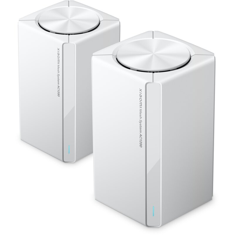 Router XIAOMI Mesh System AC1200 2.4 / 5 GHz (DualBand), Wi-Fi Mesh (2 szt.)