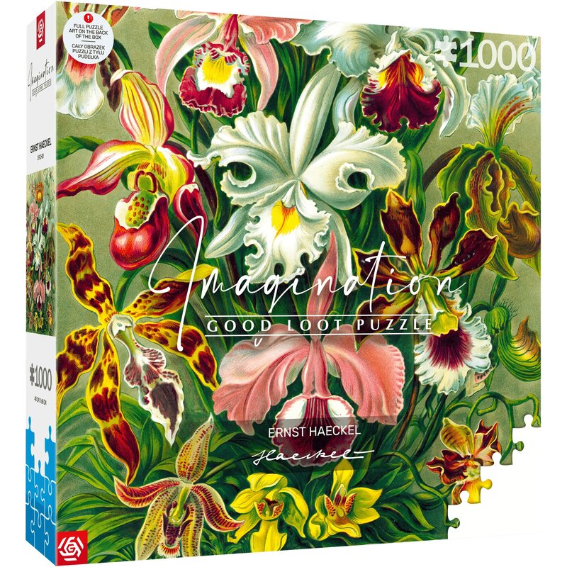 Puzzle GOOD LOOT Imagination Puzzle: Ernst Haeckel Orchidea / Orchid (1000 elementów)