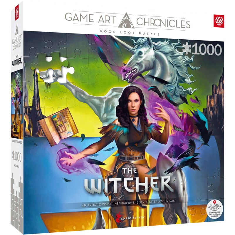 Good Loot The Witcher Yennefer & Salvador Dali Game Art Chronicles Puzzle 1000 elementów