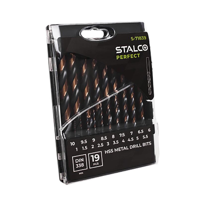 Zestaw wierteł STALCO PERFECT S-71839 (19 szt.)