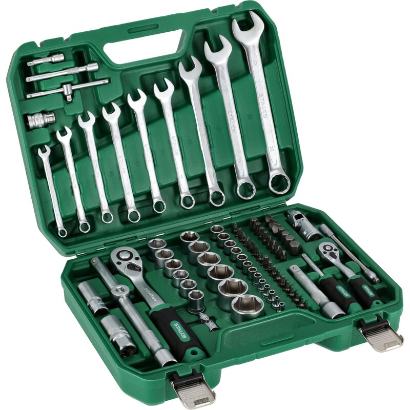 Zestaw kluczy STALCO S-54013 (82 elementy)