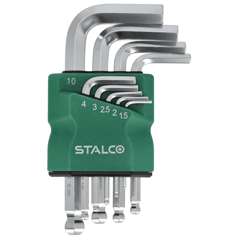 Zestaw kluczy sześciokątnych STALCO S-48368 (9 elementów)