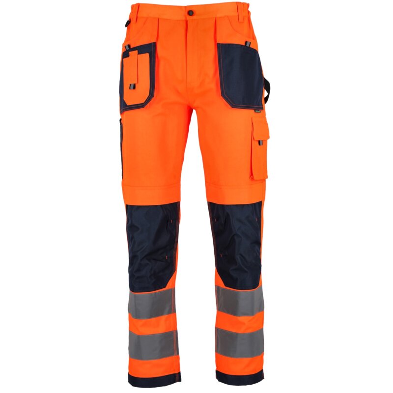 Spodnie robocze STALCO Basic Neon Line S-51656 (rozmiar M)