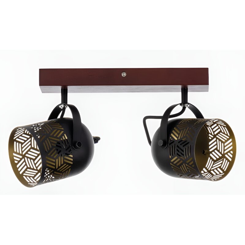 Lampa sufitowa punktowa LIGHTLOGIC LL ASUN EL-2I E14 66171 Czarny