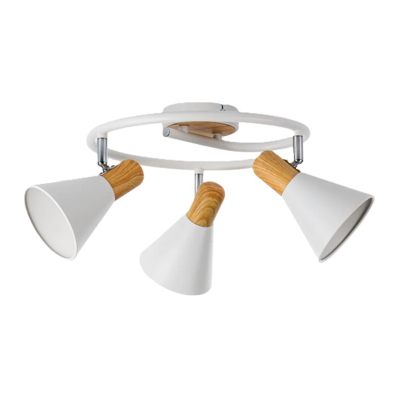 Lampa sufitowa LIGHTLOGIC LL LASH PLAFON 3xE14 66218 Biały