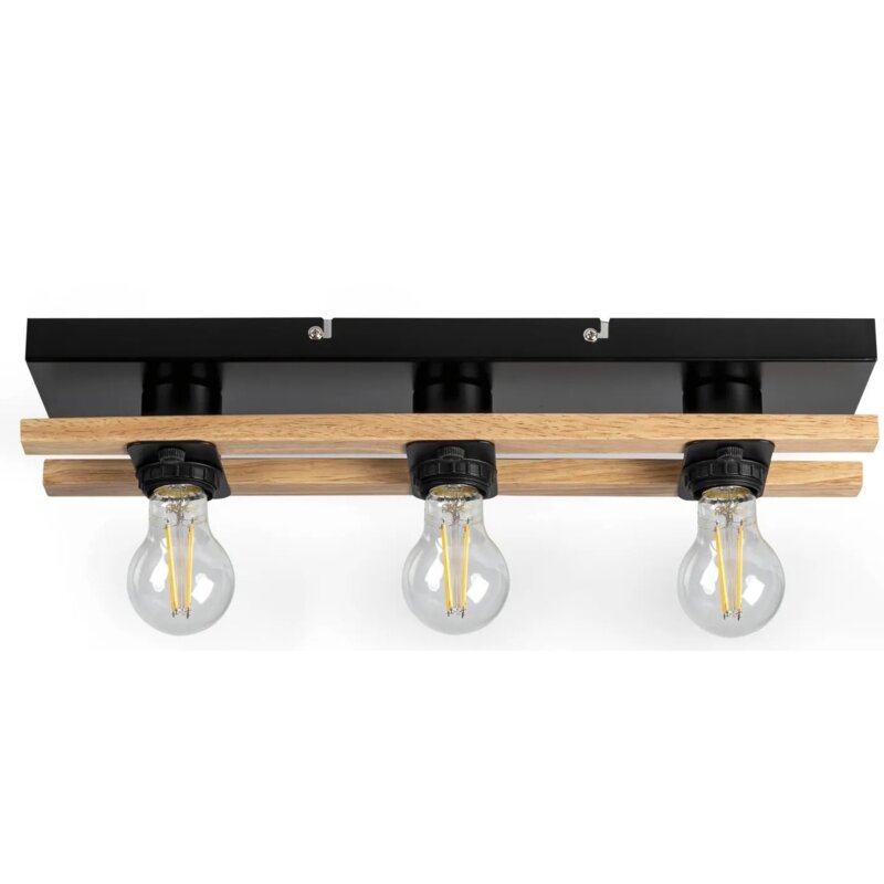 Lampa sufitowa LIGHTLOGIC LL BURI Czarny