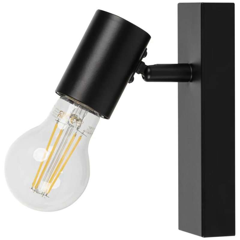 Kinkiet LIGHTLOGIC LL DZAN EL-1I E27 Czarny