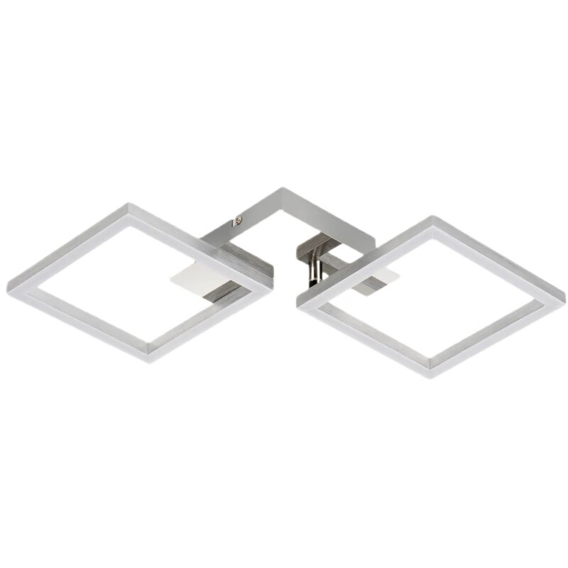 Lampa sufitowa LIGHTLOGIC LL DIJON 2S-LED (66284) Srebrny