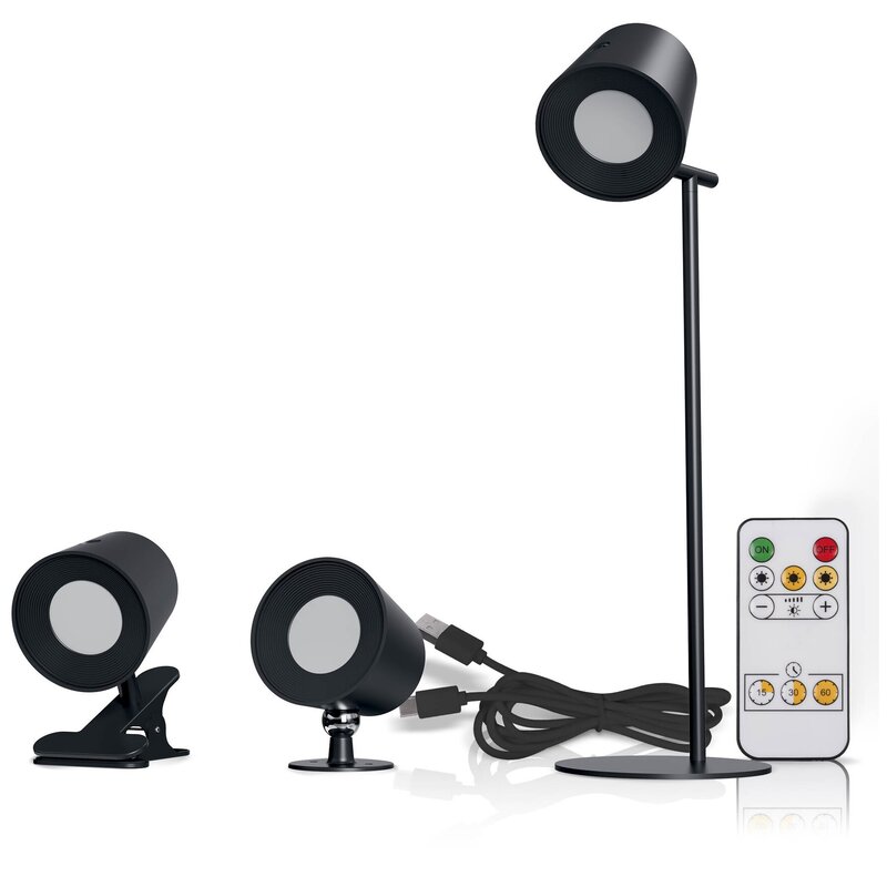 Lampa stołowa LIGHTLOGIC LL USUL 3in1DIM+CCT-B 66389 Czarny