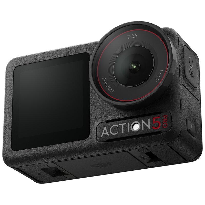 Kamera sportowa DJI Osmo Action 5 Pro Standard Combo, 47 GB pamięci wewnętrznej, filmy 4K 120FPS, Wi-Fi, Bluetooth